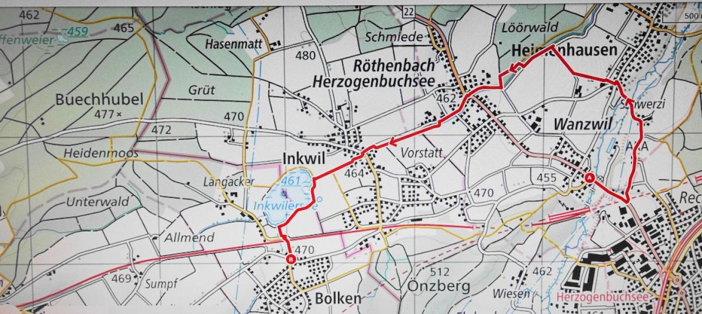 Exkursion Inkwilersee